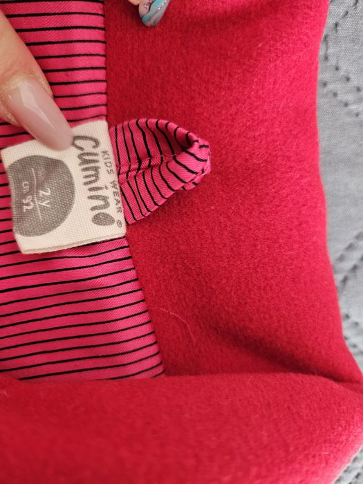 Palton culoare rosie 92