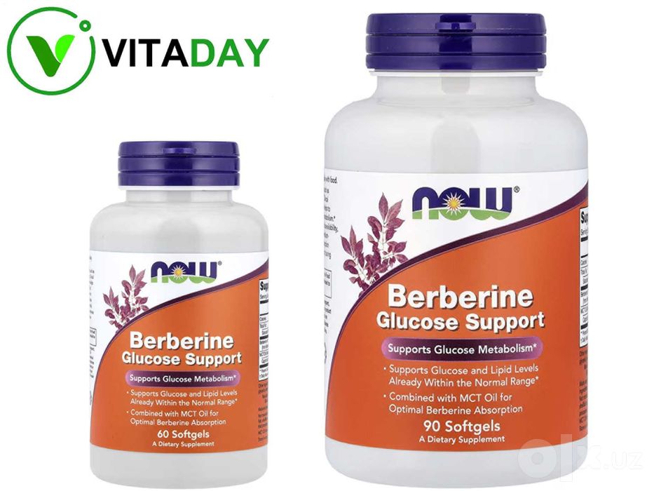 NOW Foods NOW Berberine Glucose Support берберин berberin Берберин