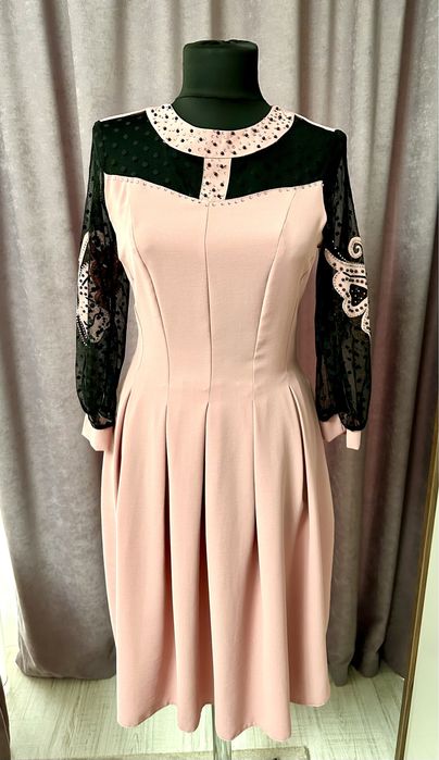 Rochie elegantă piersicuță S