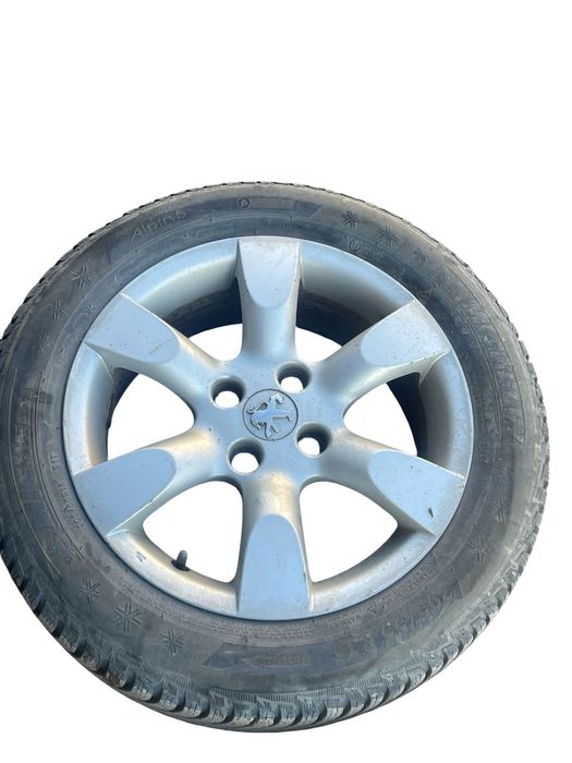 Jante Din Aliaj R16 + Cauciucuri Peugeot 307 3A/C 2000 ->