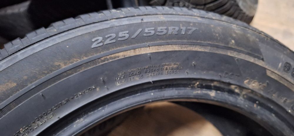 7mm DOT 2023! 225 55 17 Hankook kinergy 4s