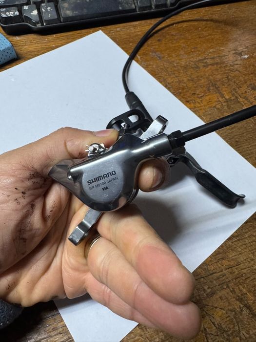Frana pe disc fata Shimano XTR BL-M9100 BR-M9100