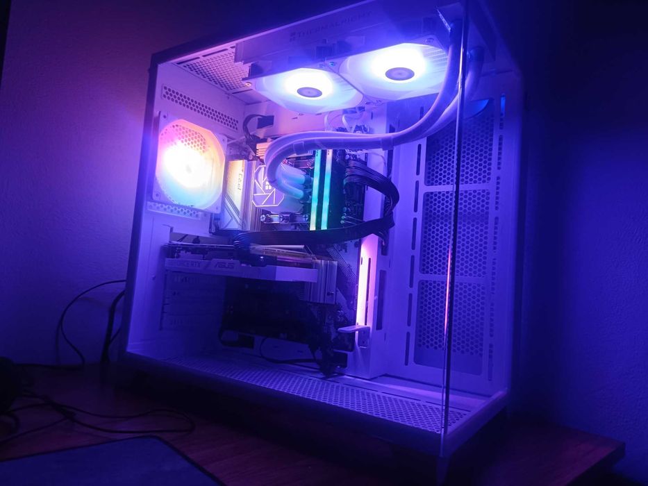 Геймърски Компютър - Gaming PC | i5-12400F + RTX 3060 8GB | WHITE RGB | 6 месеца гаранция