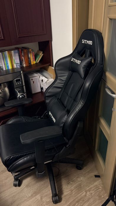 Scaun gaming/birou SITMOD cu masaj și suport pentru picioare