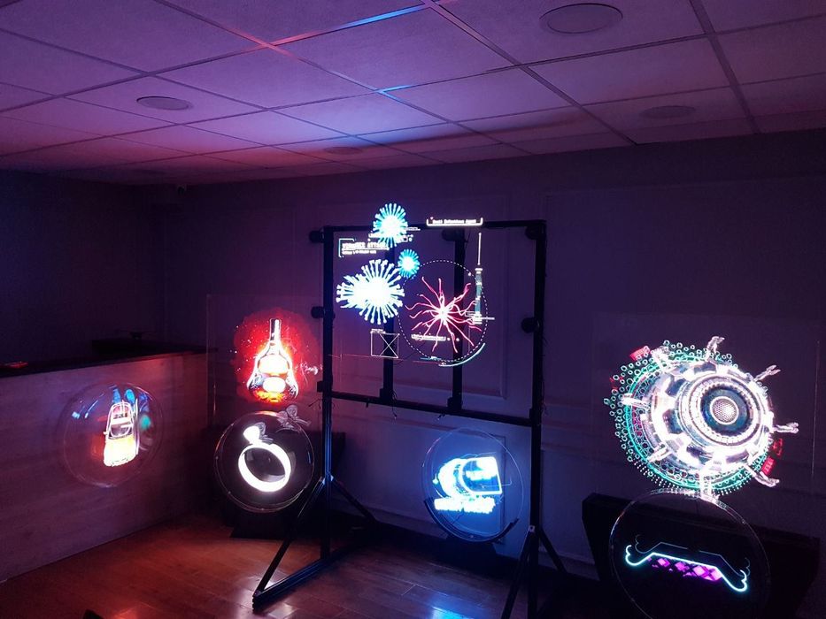 Аренда голограммы. Прокат Голографические вентиляторы 3D  3Д вентилято