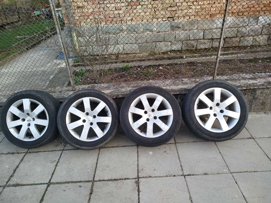 Летни гуми с джанти 16 цола 4*108 за Пежо