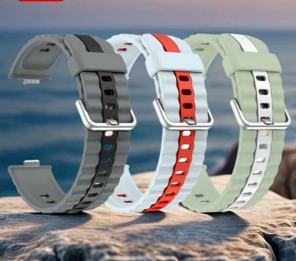 Curea silicon Huawei Watch Fit 3, Fit 4, Fit 4Pro-- model NOU