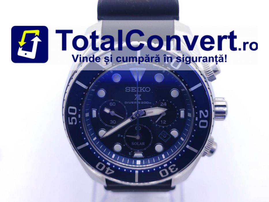 Seiko Prospex Solar Sumo Chronograph, Garantie 24 luni | #D88893
