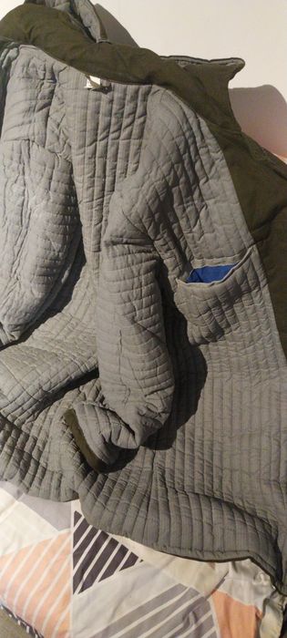 Jacketa si pantalon matlasat din doc.