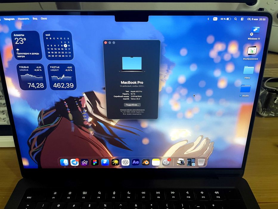 Macbook Pro 14 M3 Pro 18/512
