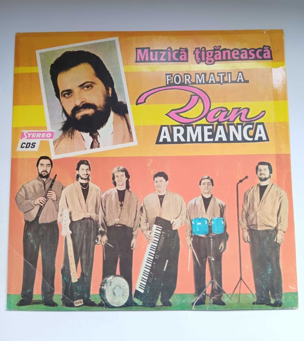 disc Vinil Dan Armeanca, muzica țigănească, stare excelenta, Anii 90