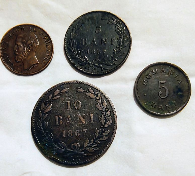 Monede vechi de colecție și medali