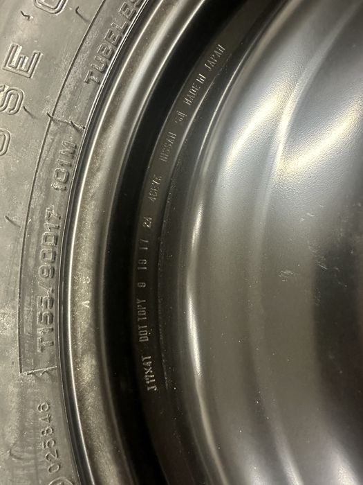 Резервна гума патерица за Nissan / Dacia / Дачия 155/90/17