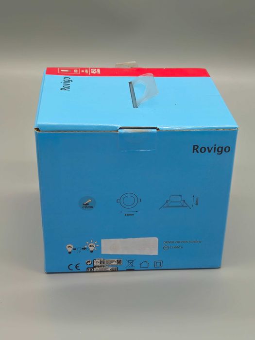 LED лунички Rovigo за вграждане – комплект 3 броя, 5W, 4000K, IP44