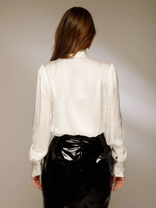 Camasa bluza cu funda perle Amalin Andreea Raicu