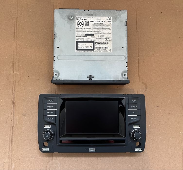 Kit navigatie / Unitate / Display VW Golf 7 Passat B8 Tiguan 5N
