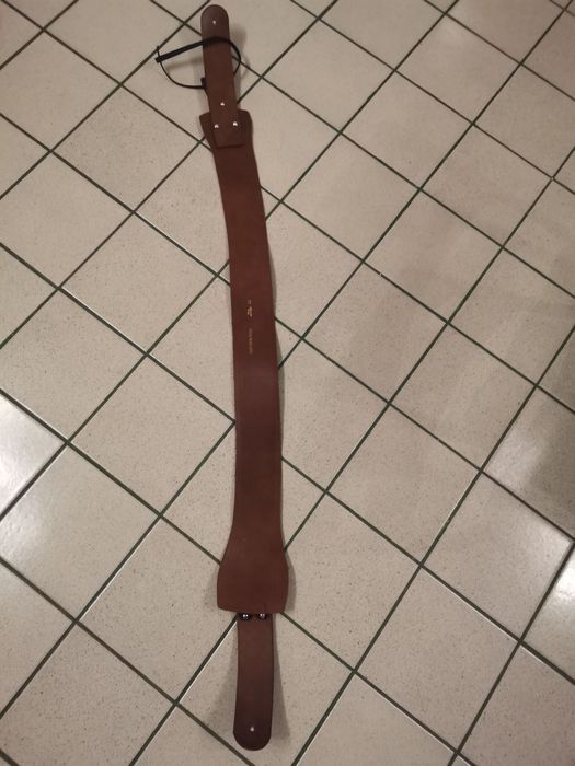 Дизайнерски кожен колан за китара 8 см. Шир. Дължина, регулиран до 130