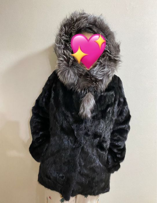 Продам шубу черного цвета