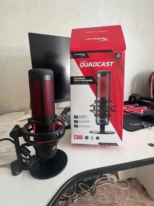 Продам  стримерский микрофон Hyperx Quadcast