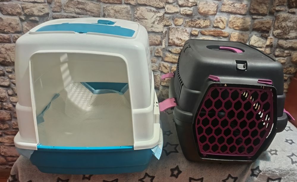 Litiera + cușcă transport