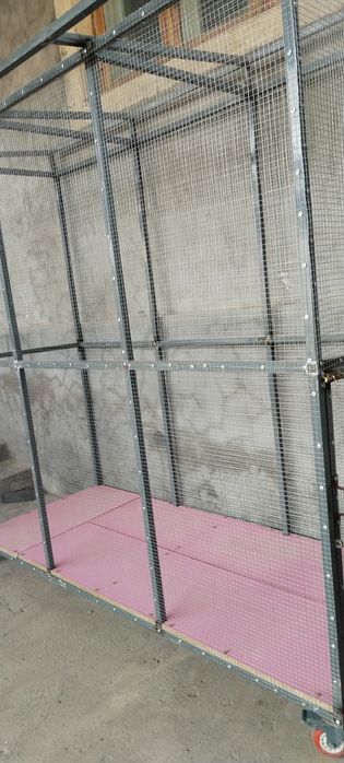 Kletka baquvat profil va setkadan yasalgan