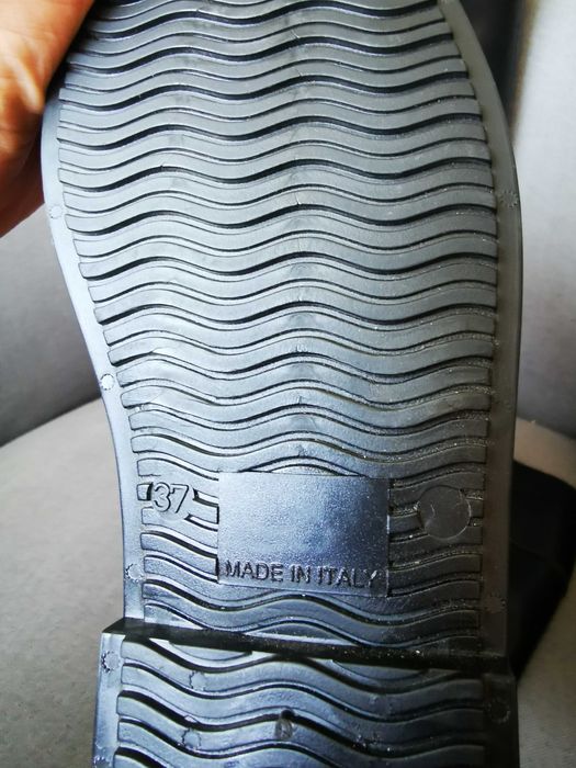 Cizme de damă, din cauciuc, Moschino Cheap and chic, mărime 37