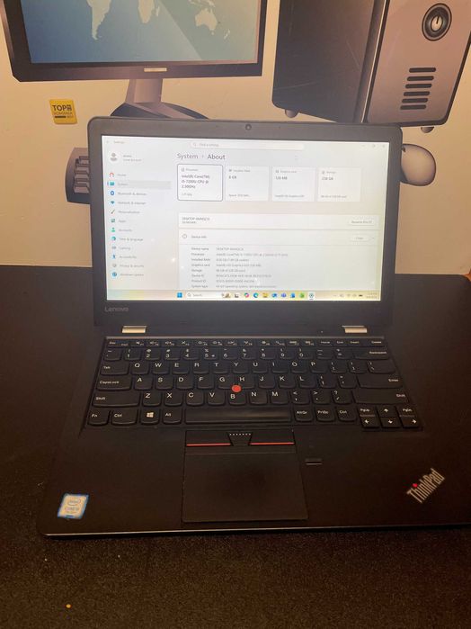 Laptop Lenovo Thinkpad 13, I5 7200, 8 Gb DDR4, SSD M2 256 Gb, garantie
