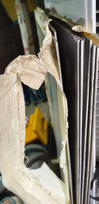 Vind tablă inox 1000×700 mm  grosime 1,5mm