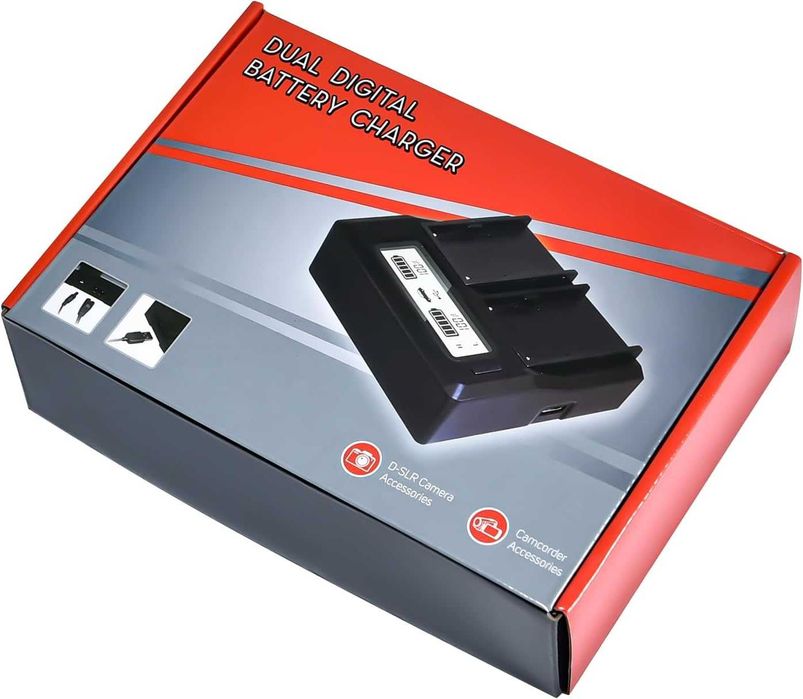 Двойно зарядно LC-E4 за батерии LP-E4 / LP-E4N / LP-E19