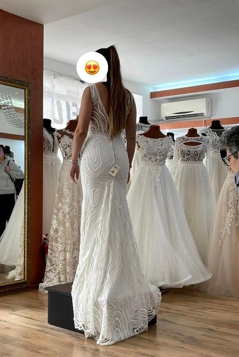 Rochie de mireasa marimea 38-40 inaltime 165 cm