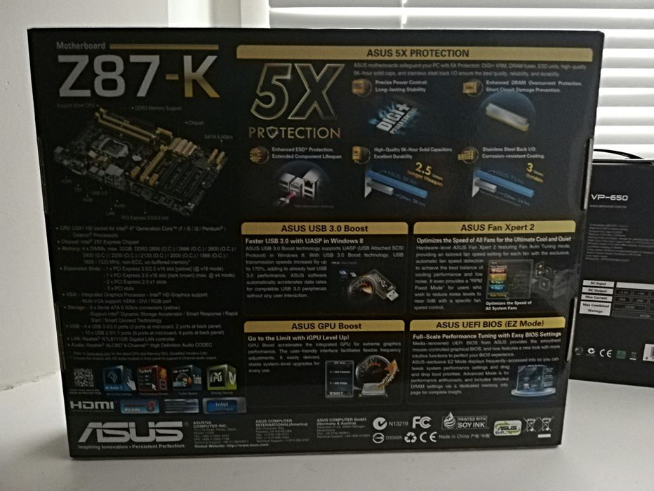 Продаётся материнская плата ASUS новая