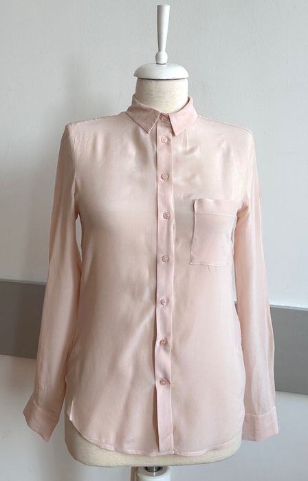 Нежна копринена риза Gina Tricot 100% silk