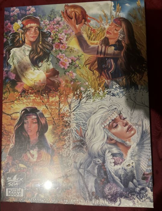 Пъзел България в четири сезона 1000 части