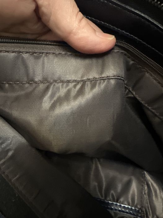 Сумка прессованная кожа, новая