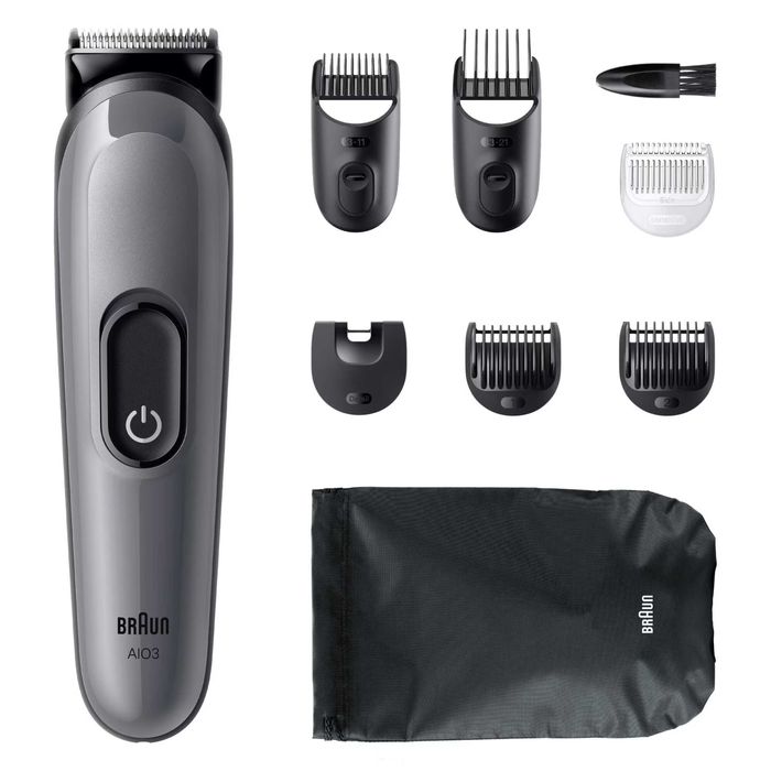 Aparat de tuns multifunctional Braun All-in-One Seria 3 AIO3540 8-in-1