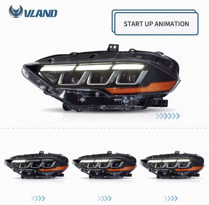 Комплект LED тунинг  фарове Ford Mustang 2018+