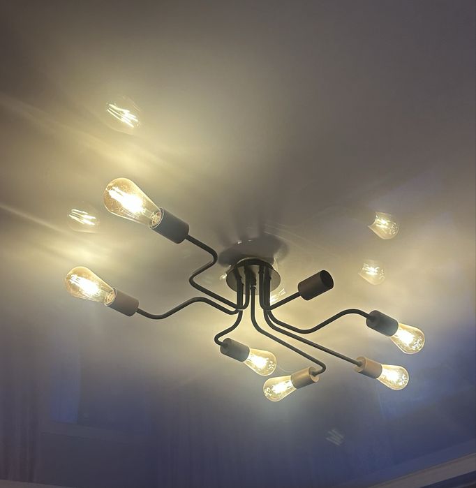 Люстра в стиле Лофт ( без лампочек)