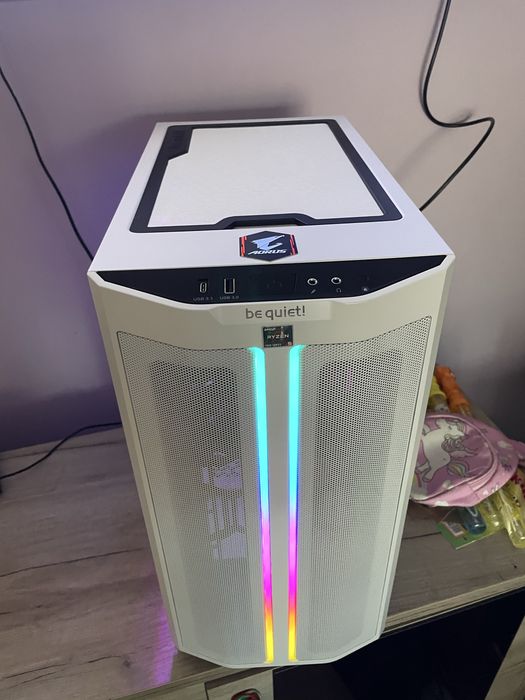 Gaming Компютър RTX 3070 8GB + Ryzen 5 5500 / 32GB RAM / 512GB NVMe / АRGB