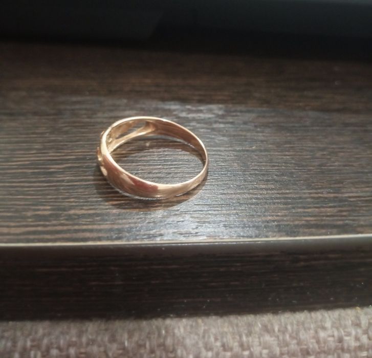 Золотое кольцо 585проба