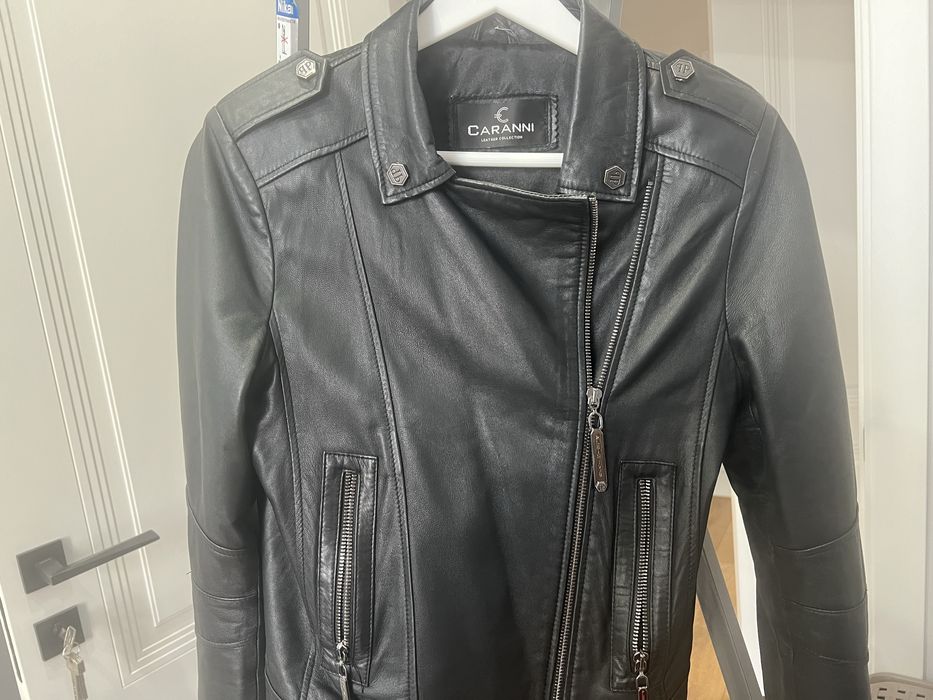 Натуральная кожаная куртка