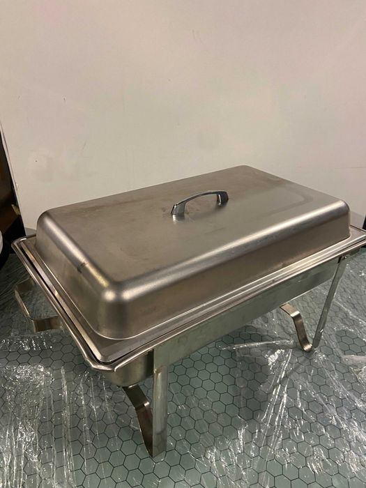 Бен-мари правоъгълно, сребристо 1/1 Gn