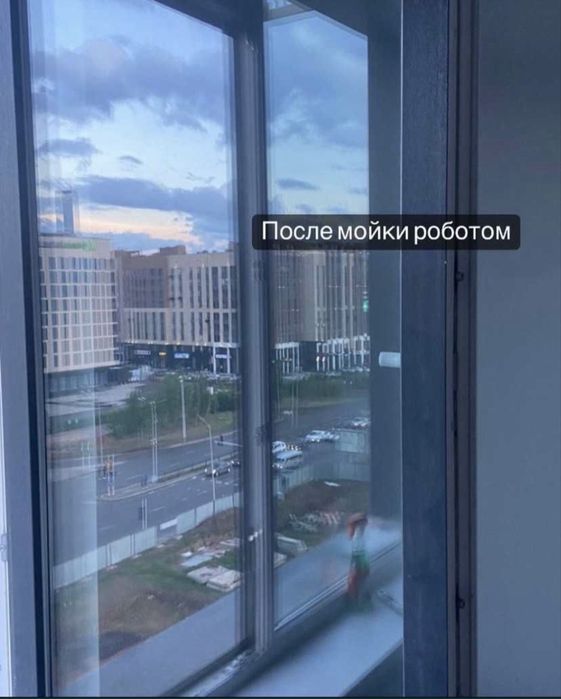 Мойка окон роботом