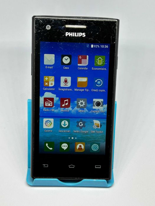 Telefon mobil Philips S309, Dual Sim, 8GB, negru
