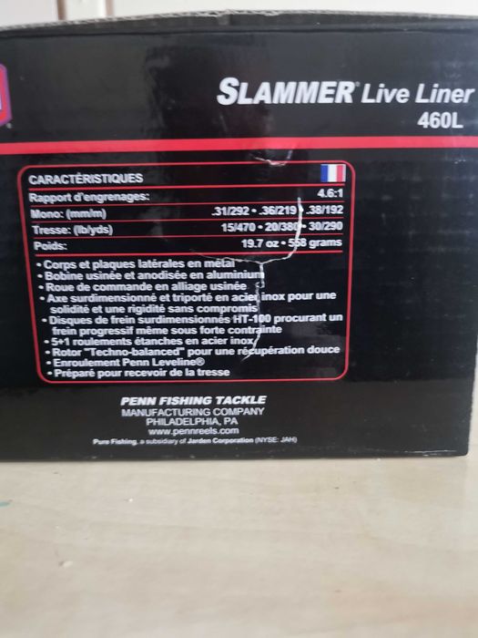 Mulineta Penn Slammer 460 Live Liner
