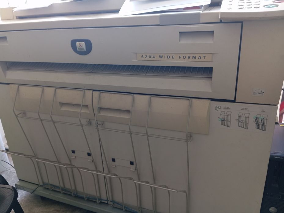 Ploter Xerox  A0 6204 wide format