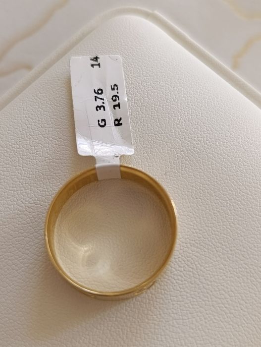 Золотое кольцо Cartier Евро модель проба 585 вес 3,76 гр размер 19,5