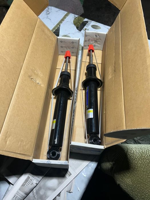 Задние амортизаторы на е39