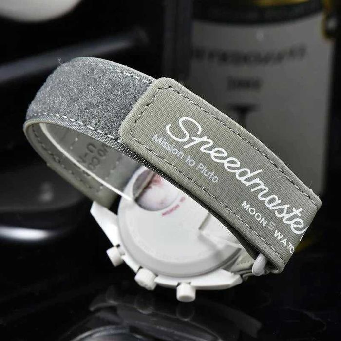 Ceas SWATCH X OMEGA MISSION TO PLUTO Chronograf Superb Nou 2026 !!