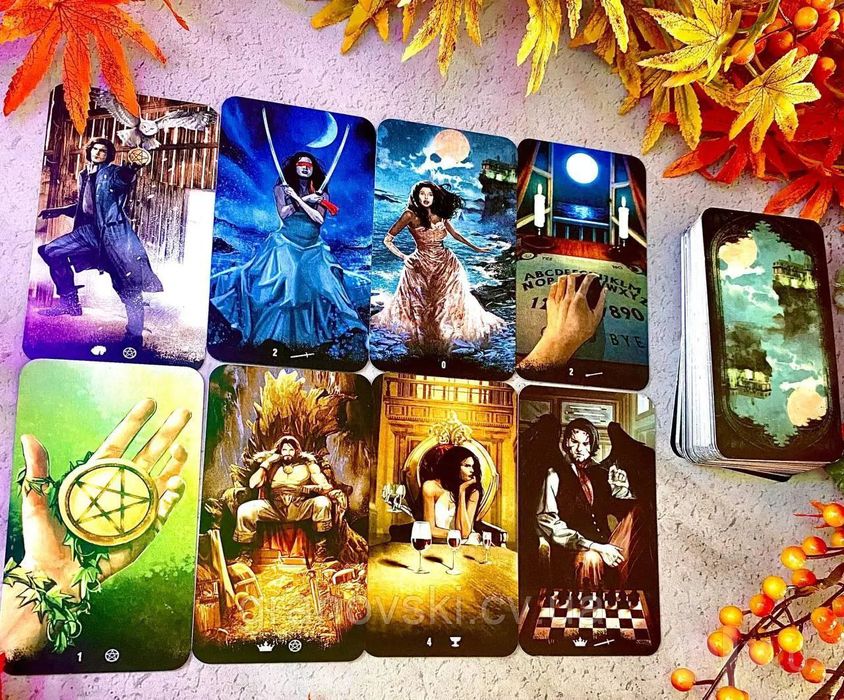 Карты МАК Таро Дома Призраков (Tarot of Haunted House), разм. 6*10.
