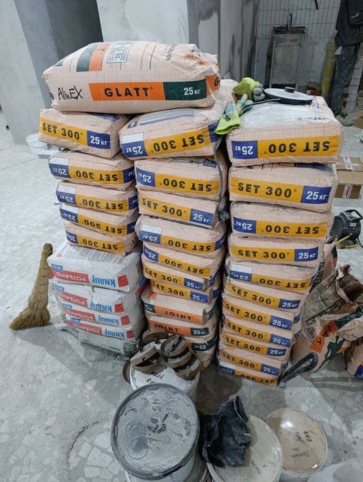 Плиточный клей сет 300